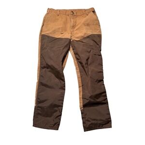 Walls Mens Tan Brown Double Knee Work Pants Reinforced‎ Workwear Size 40x31